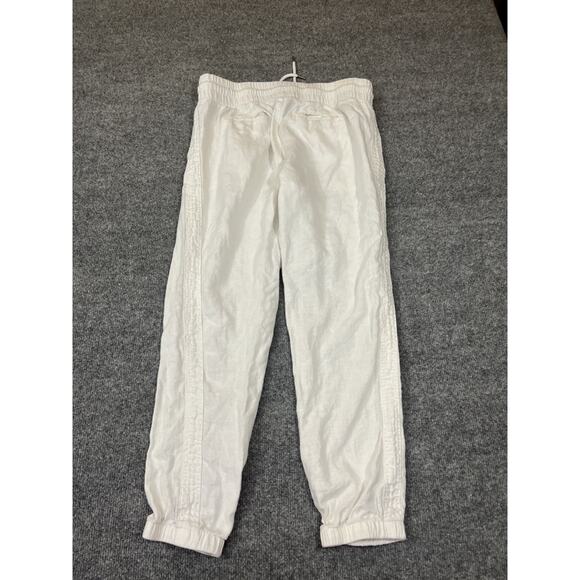 Athleta Cabo Linen Pant Jogger 10 Resort Coastal Minimalist Capsule Luxury Beach - Picture 2 of 13